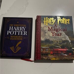 2 Harry Potter Hardcover Books -